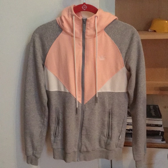 Adidas Tops - Adidas originals zip up hoodie,like new condition!